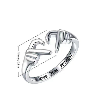 Blaudonau- To My Daughter ‘I Love You Forever’ Heart Ring