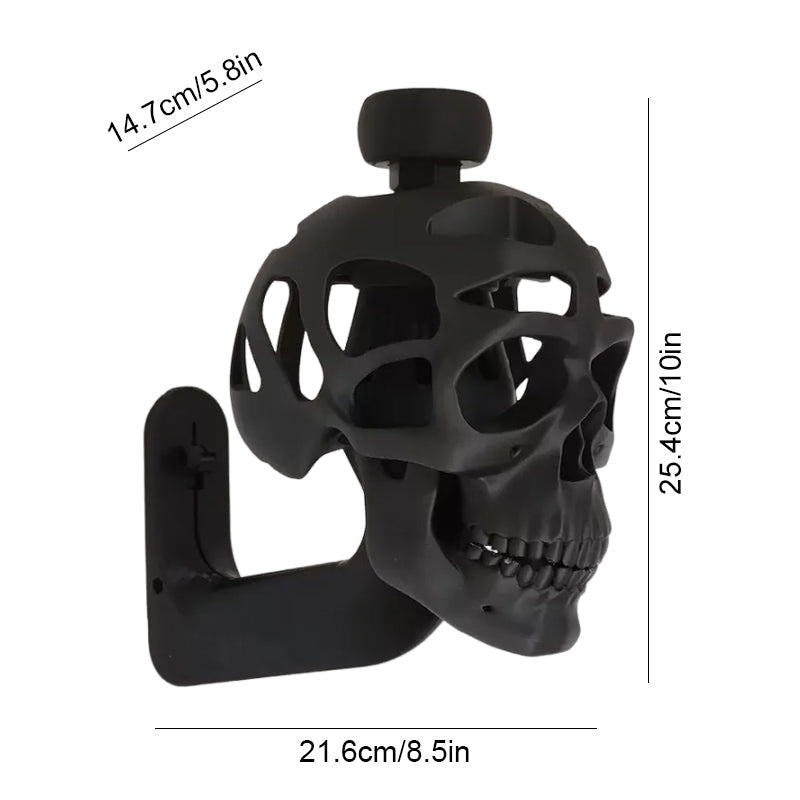 Blaudonau- 3D Totenkopf Helm Display Paket Halterung