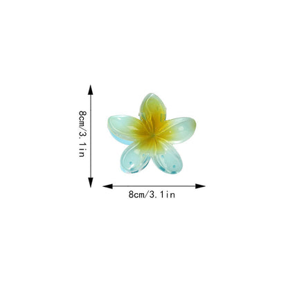 Blaudonau- Egg flower hair clip