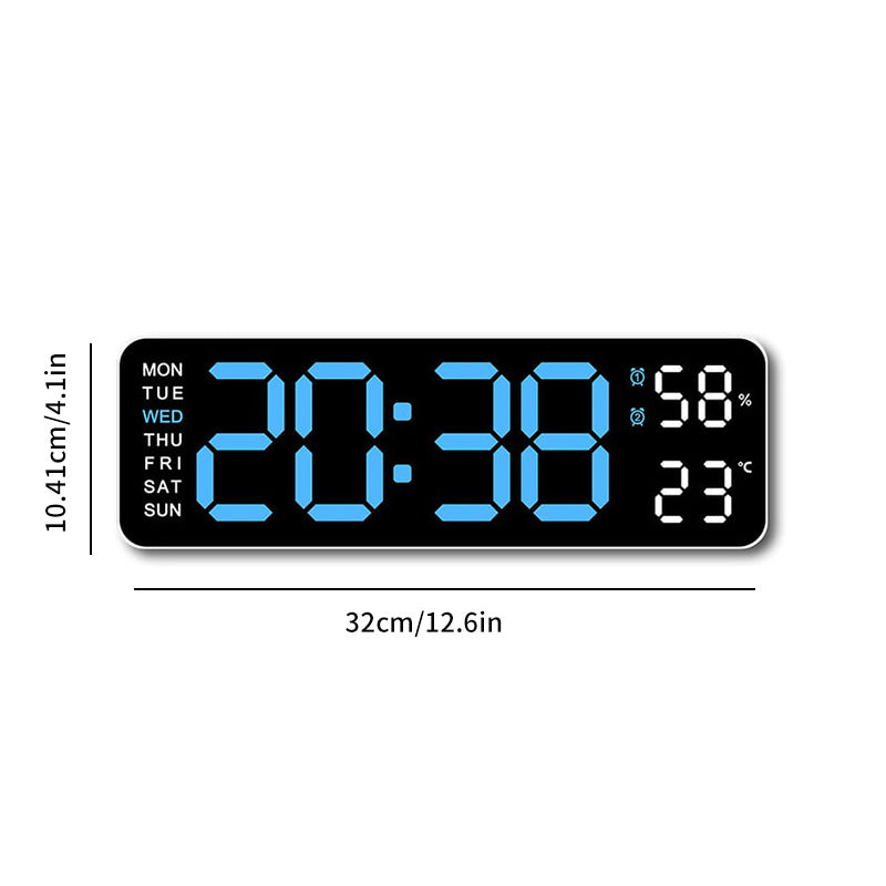 Blaudonau- Upgraded Digital Wall Clock Large Display