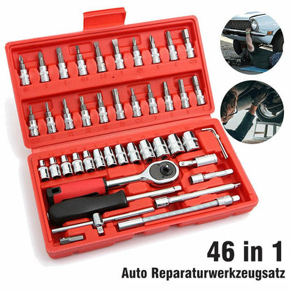 Blaudonau- 46 in 1 Auto Reparaturwerkzeugsatz