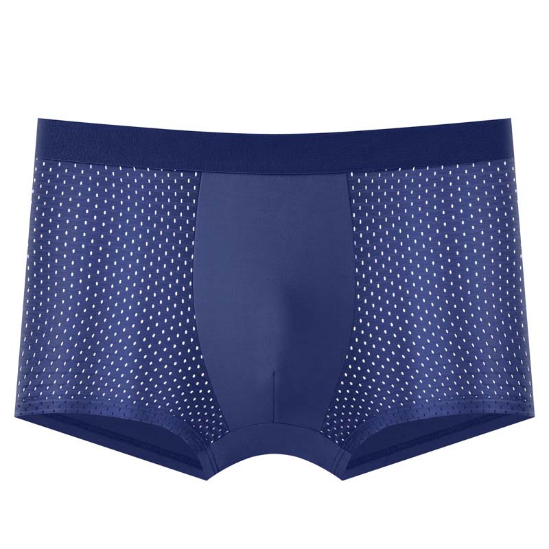 Blaudonau- Boxershorts aus Bambusfasern