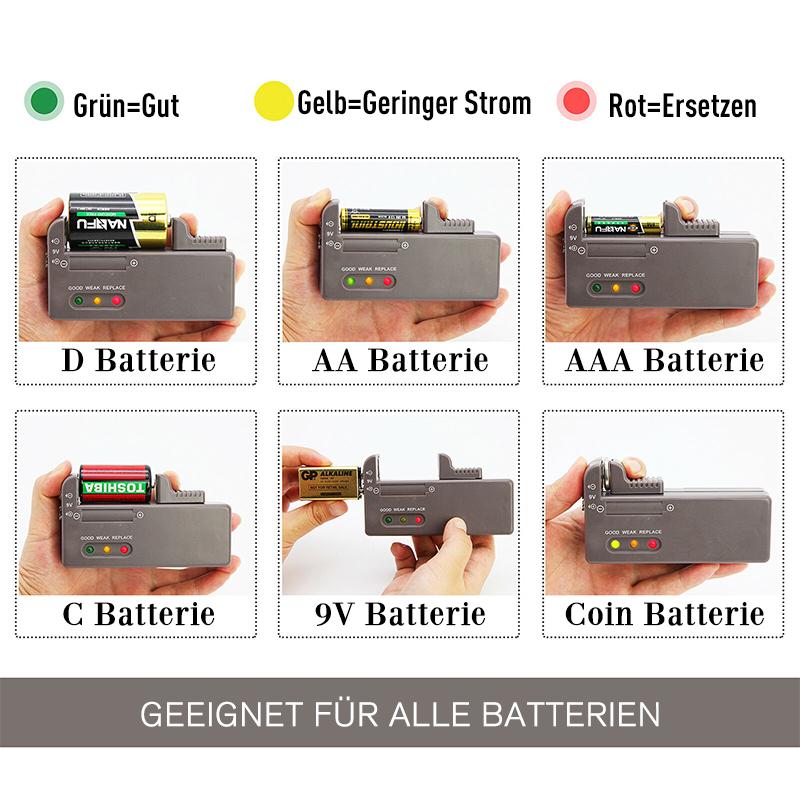 Blaudonau- Batteriespeicher mit Tester