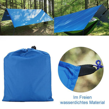 Blaudonau- Markise Sonnenschutz Regenschutz Strand Camping Picknick Pad Feuchtigkeitsschutzmatte (nur Zelt, Unterstützung nicht enthalten)