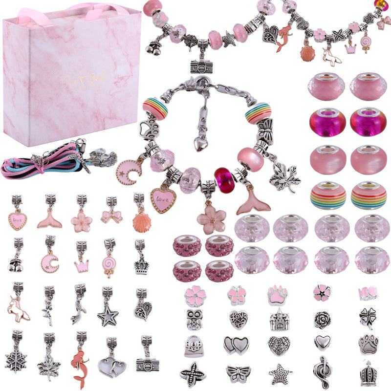 Blaudonau- Girls Charm Bracelet Making Kit