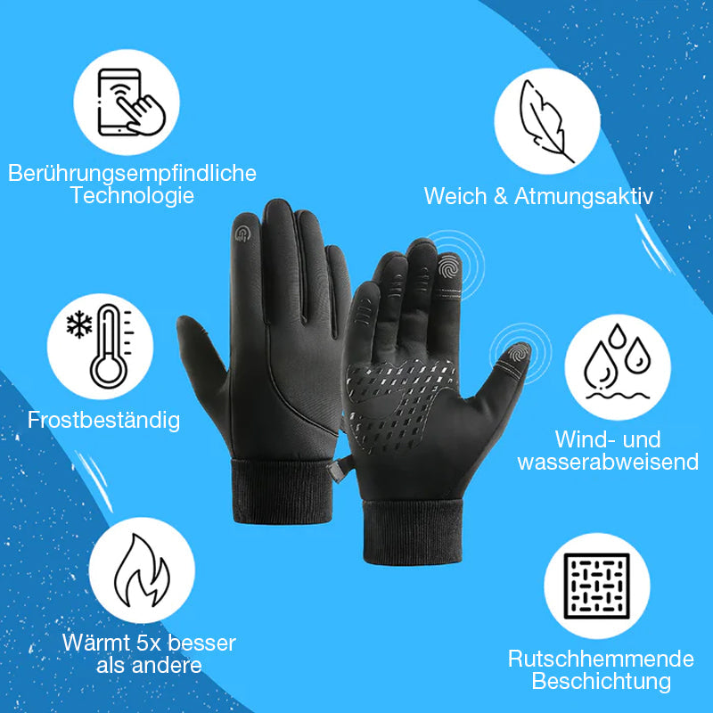 Blaudonau- Hochwertige Thermohandschuhe