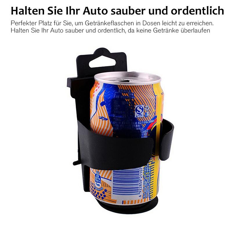 Blaudonau- Schwarzer Universal-Autotassenhalter aus Kunststoff