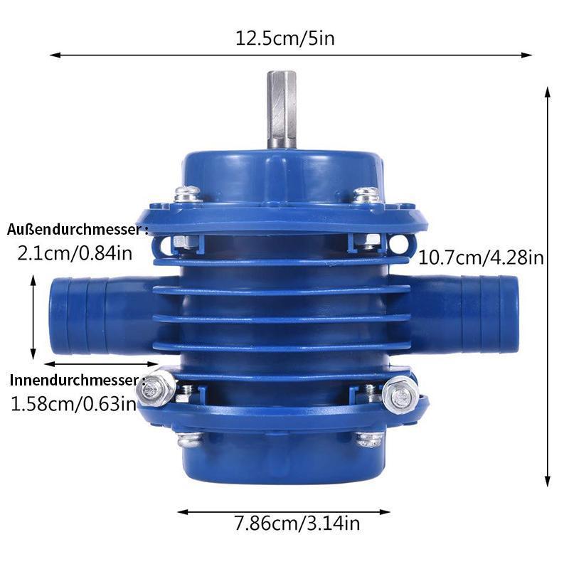 Blaudonau- Selbstansaugende Micro-Pumpe