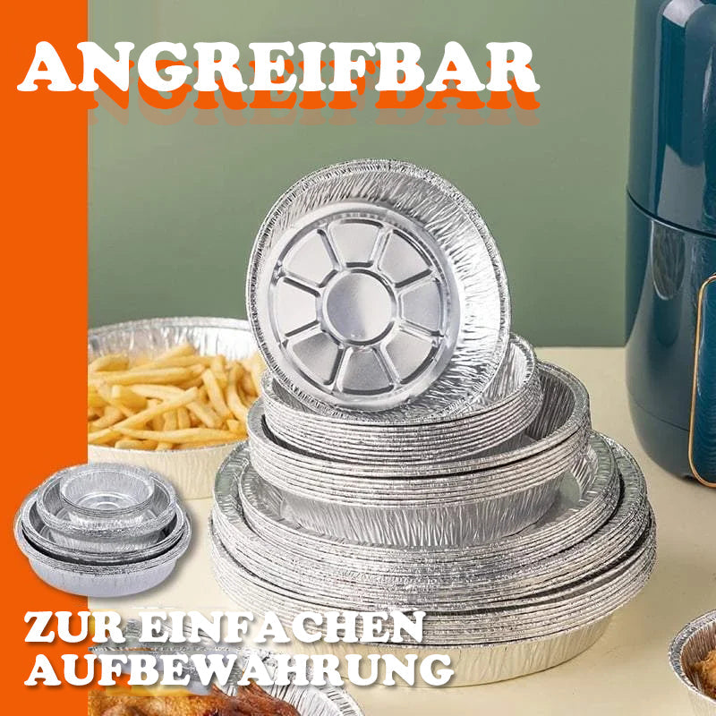 Blaudonau- Wiederverwendbare Auskleidungen für Luftfritteusen aus Aluminiumfolie