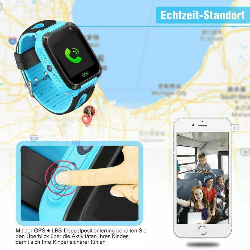 Blaudonau- Intelligente Armbanduhr mit GPS