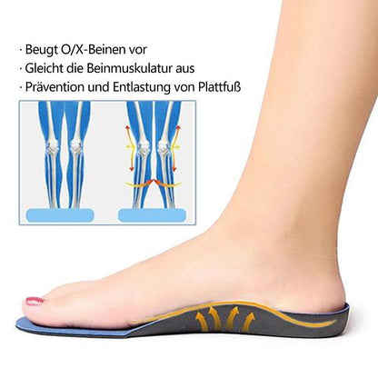 Blaudonau- Orthopädische Einlegesohle Mit Bogenstütze, Unisex