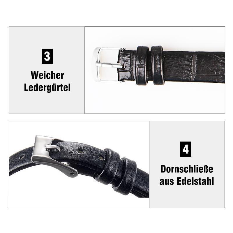 Blaudonau- Fashion Damen Raute Armbanduhr