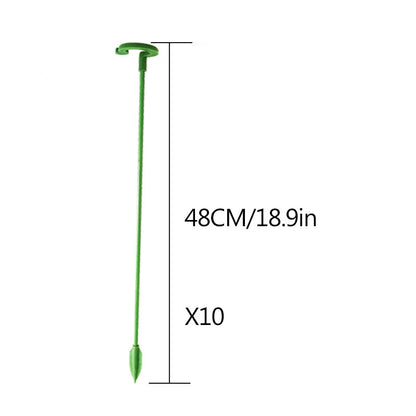 Blaudonau- Spezieller Stützstab für Topfpflanzen 48cm 10 Stk