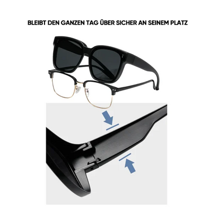 Blaudonau- Sommer-Sonnenschutz-Sonnenbrille