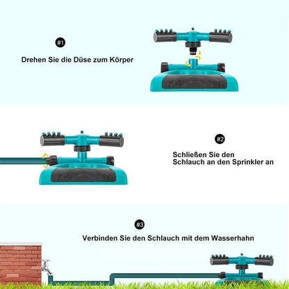 Blaudonau- 360 Grad rotierendes Sprühgerät