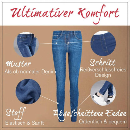 Blaudonau- Perfekte Jeans-Leggings