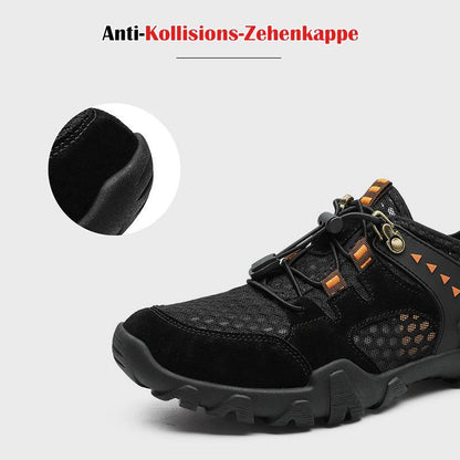 Blaudonau- Herren Barfußschuhe Outdoor Fitnessschuhe Traillaufschuhe