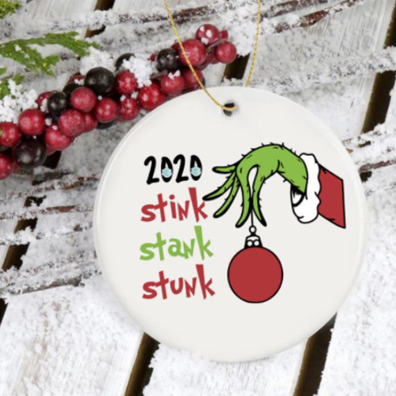 Blaudonau- Stink Stank Stunk Weihnachtsbaumschmuck Thema Quarantäne Weihnachtsdekoration 3