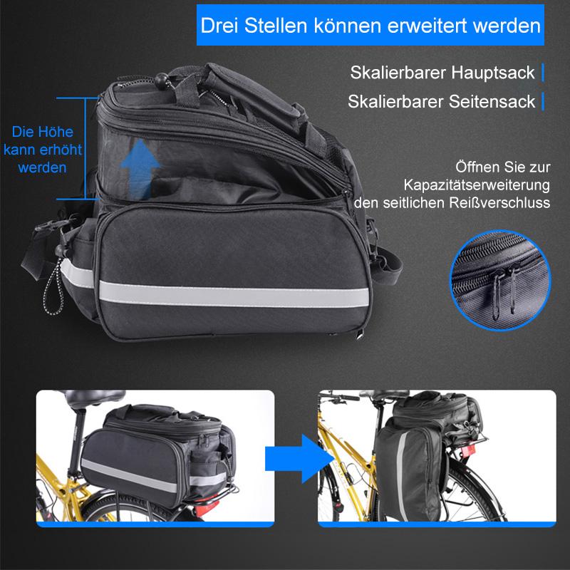 Blaudonau- Tasche für die hintere Fahrradablage