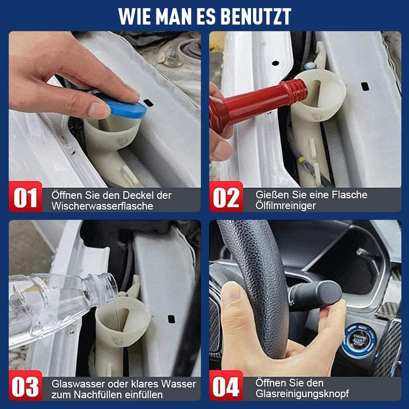 Blaudonau- Stehaufe™ Kraftvolles Reinigungsmittel für Autoscheiben