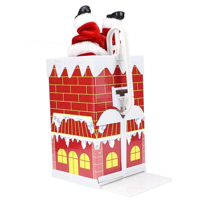 Blaudonau- Schöne Santa Klettern Schornstein angenehmes Geschenk Spielzeug