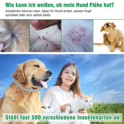 Blaudonau- Floh- & Zeckenhalsband für Hunde