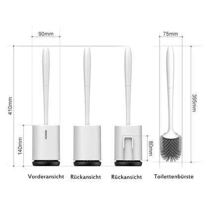 Blaudonau- MODERNE HYGIENISCHE TOILETTENBÜRSTE