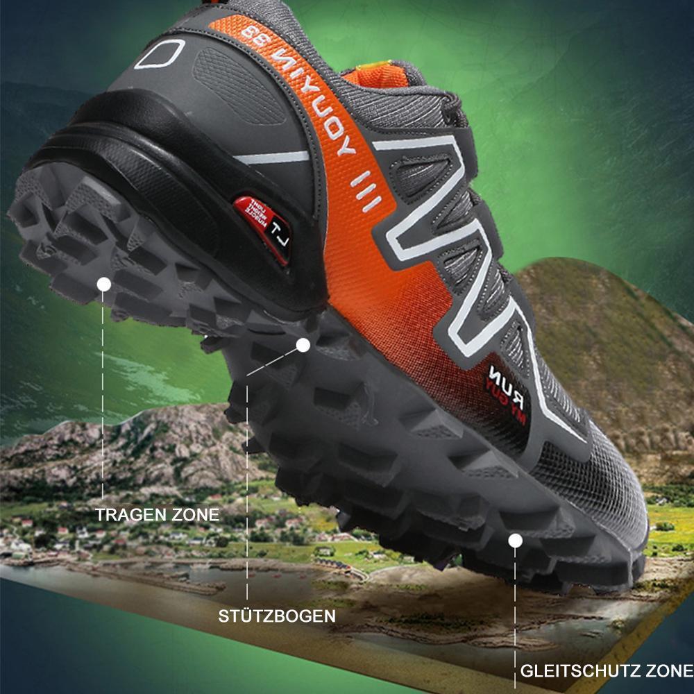 Blaudonau- Herren Outdoor Traillaufschuhe für Wanderer