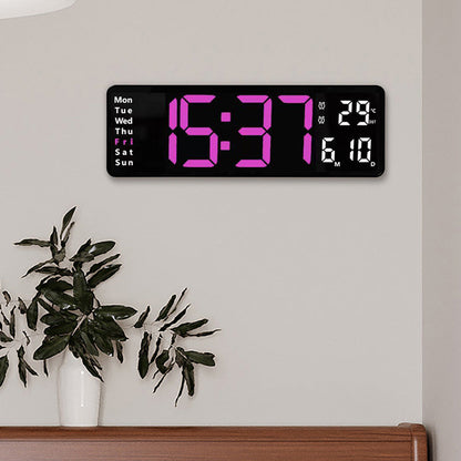 Blaudonau- Upgraded Digital Wall Clock Large Display