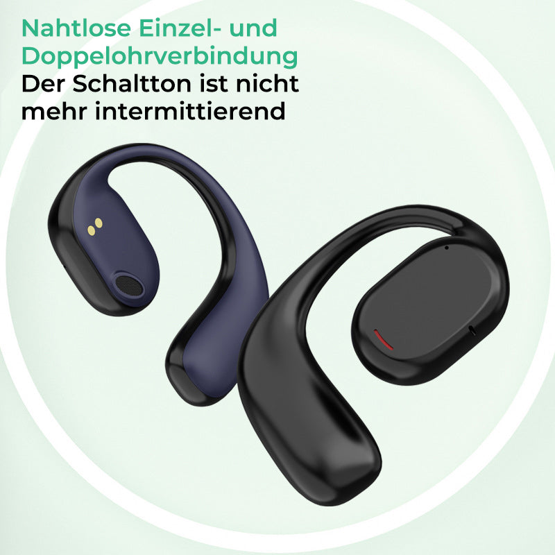 Blaudonau- Kabelloses Bluetooth-Headset mit hängendem Ohr