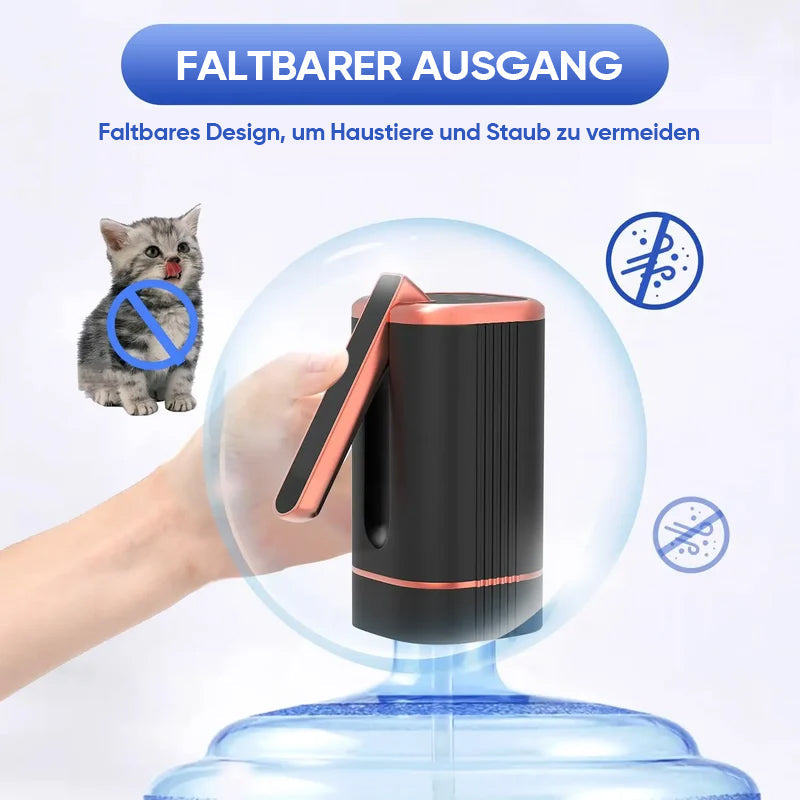 Blaudonau- Pumpe zur automatischen Wasserabgabe