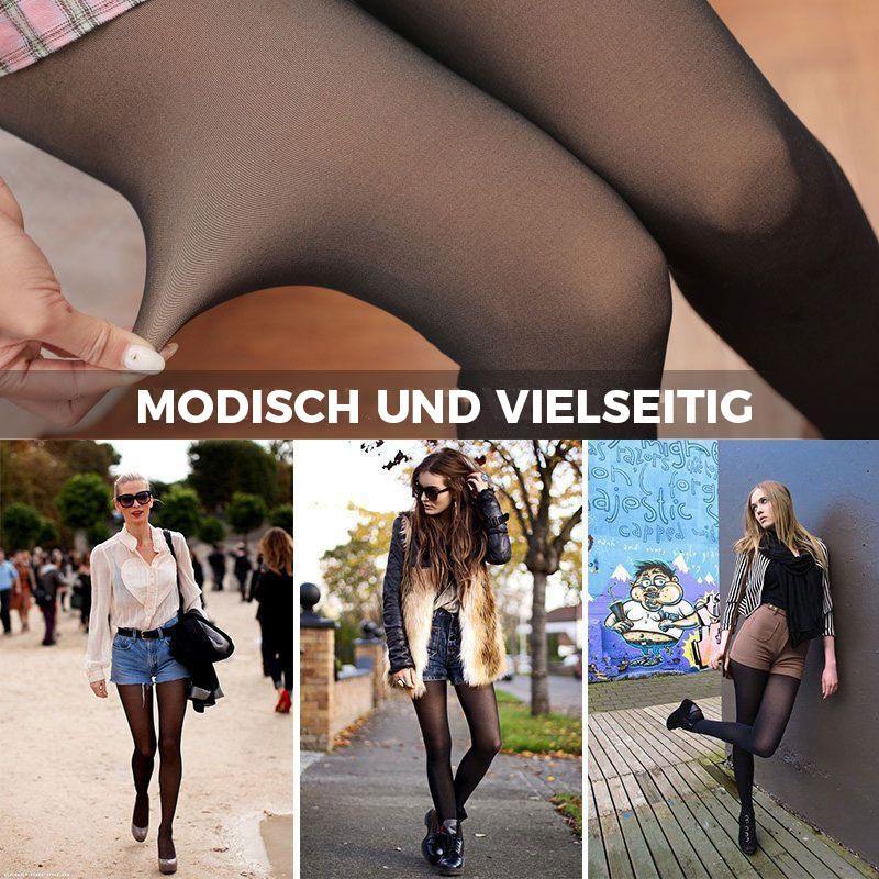 Blaudonau- Winter warme Strümpfe Leggings