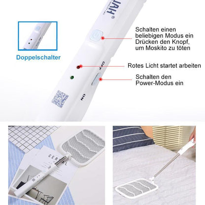 Blaudonau- Teleskopische elektrische Mückenklatsche