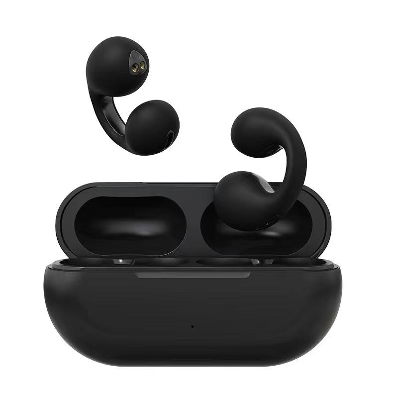 Blaudonau- Kabelloses Bluetooth-Sport-Headset Schwarz