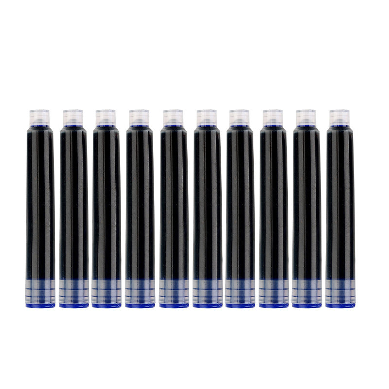 Blaudonau- Bonbonfarbene Stifte Blaue Tinte-10pcs