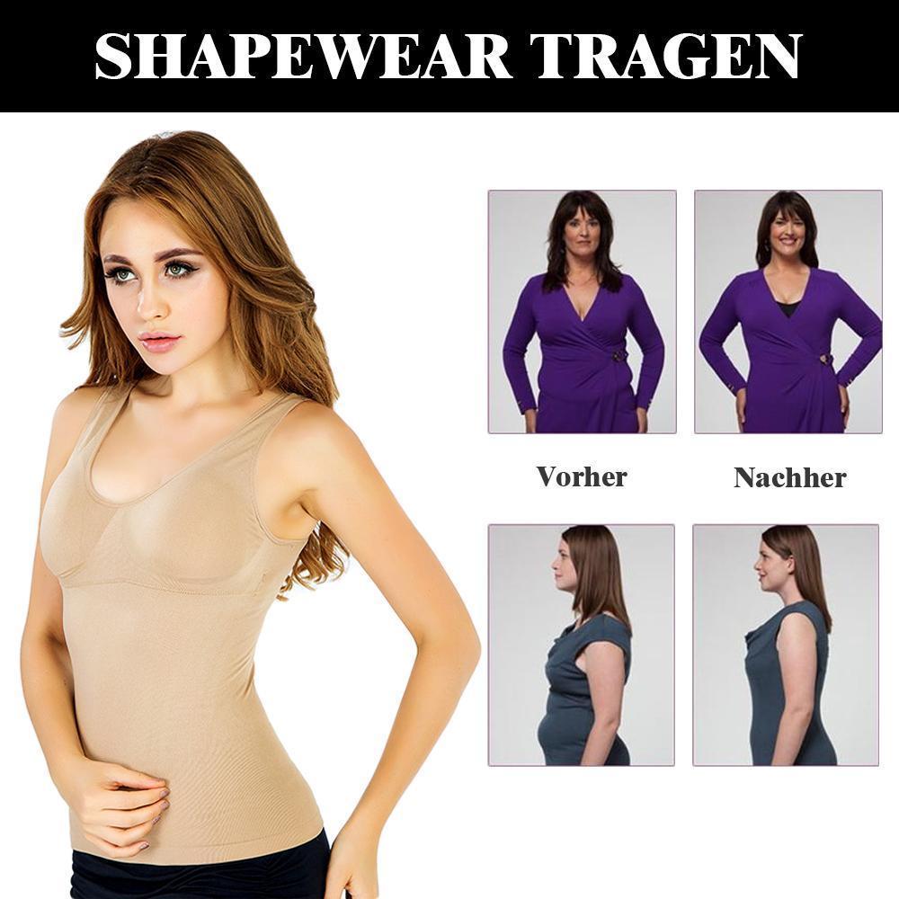 Blaudonau- Damen Shapewear Tops mit BH Pad