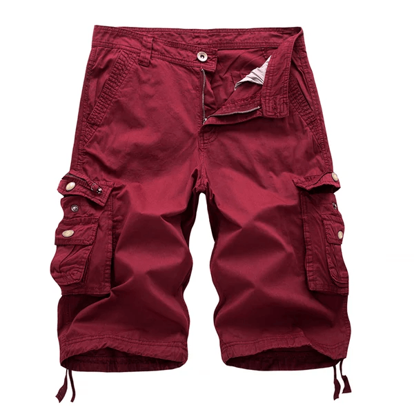 Blaudonau- Stylische, strapazierfähige Cargo-Shorts aus Baumwolle für Herren