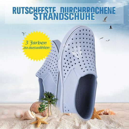 Blaudonau- Rutschfeste, durchbrochene Strandschuhe