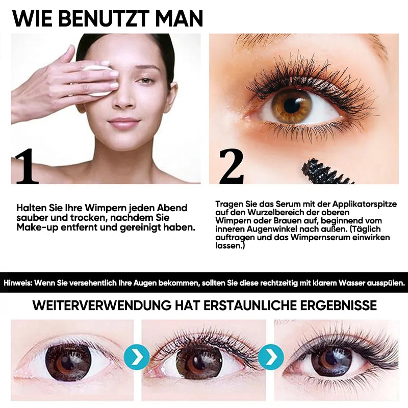 Blaudonau- Wimpern- und Augenbrauen-Schnellwachstumsserum