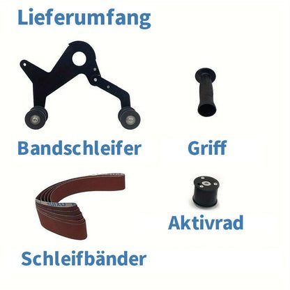 Blaudonau- Bandschleifer-Adapter für Winkelschleifer