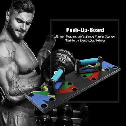 Blaudonau- 9-in-1 Push-Up-Board Gymnastik Übung Liegestütze