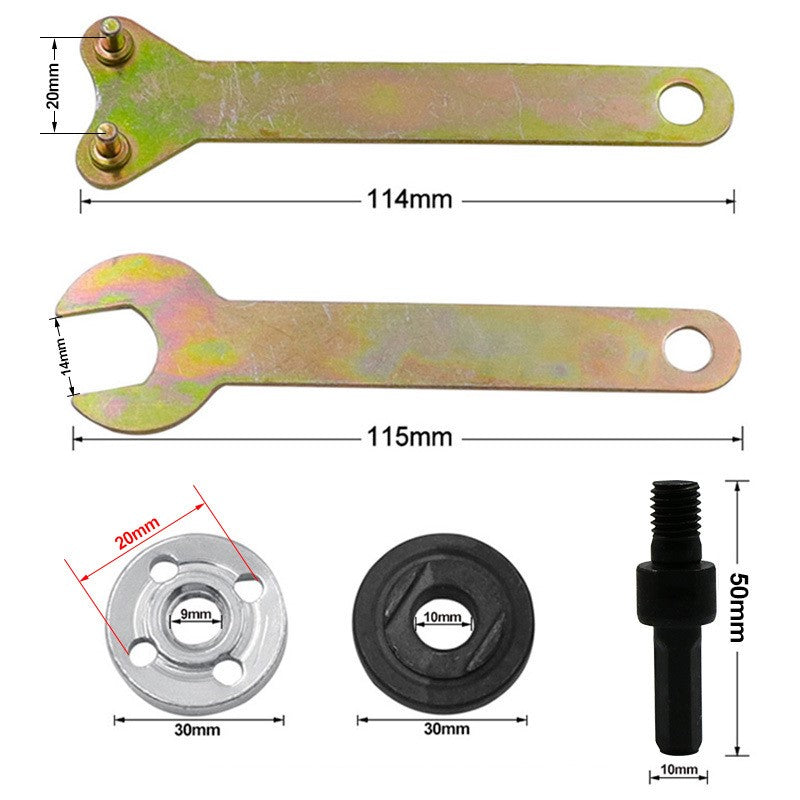 Blaudonau- Elektrische Bohrmaschine Winkelschleifer Pleuel Set 10 mm Mitsubishi-Schaft