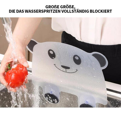 Blaudonau- Panda Splash Guard Küchenspüle Spritzschutz