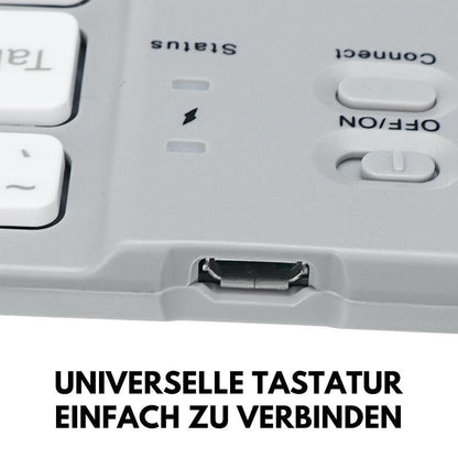 Blaudonau- Drahtlose faltbare Bluetooth Tastatur