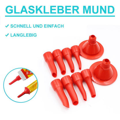 Blaudonau- Glaskleber Mund Set