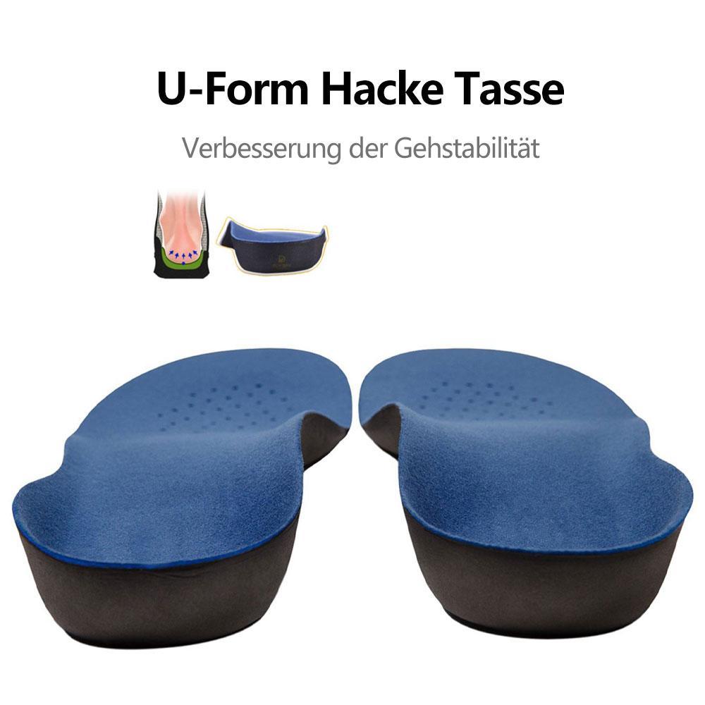 Blaudonau- Orthopädische Einlegesohle Mit Bogenstütze, Unisex