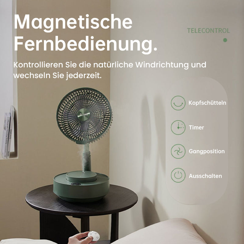 Blaudonau- Teleskop-Klappventilator