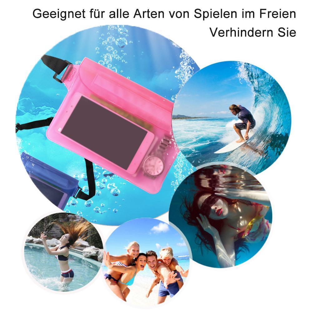 Blaudonau- Wasserdicht Drift Tauchen Schwimmen Tasche für Handy, Pass usw.