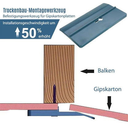 Blaudonau- Decke-Trockenbau-Stützplatte