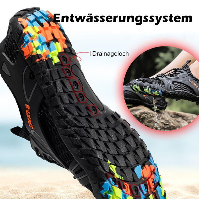 Blaudonau- Herren Outdoor Schnelltrocknende Wanderschuhe